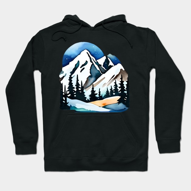 Mountain's Calling Hoodie by CAutumnTrapp